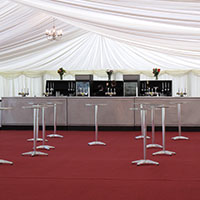 Marquee bars by Monnow Marquees