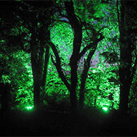 Marquee lighting by Monnow Marquees