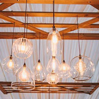 Contemporary style lighting by Monnow Marquees