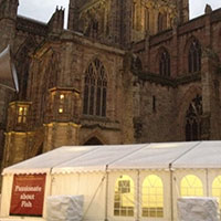 Marquee hire for corporate events