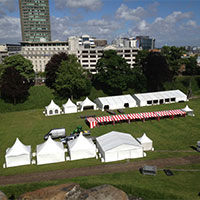 Marquee hire for corporate events