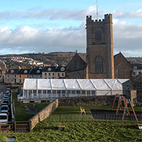 Marquee hire for corporate events