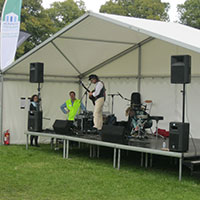 Marquee hire for festivals