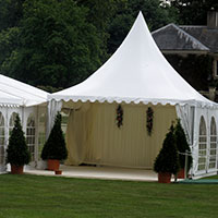 Chinese Hat Marquee - Pagoda style Marquee