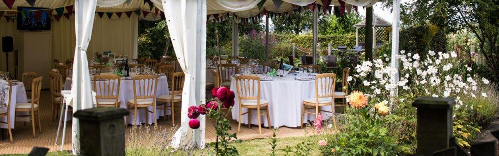 Monnow Marquees  - clearspan marquee hire